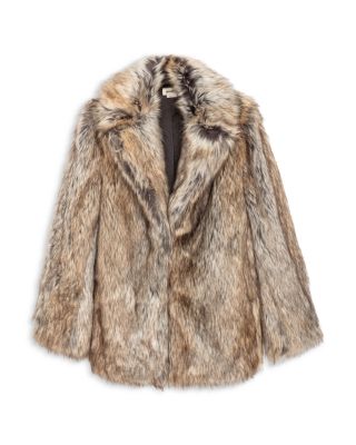 Faune Faux Fur Coat