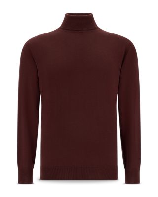 Extra Fine Merino Wool Turtleneck Sweater 