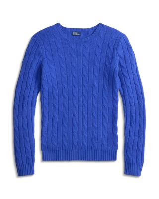 Cable Knit Cashmere Sweater