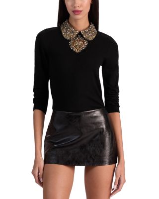 Porla Removable Collar Sweater