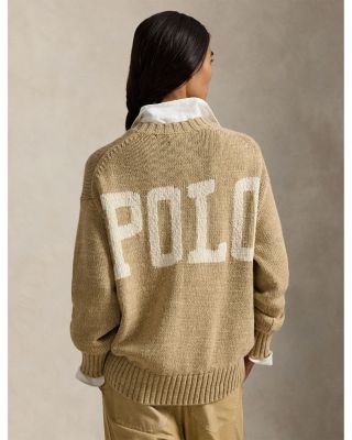 Logo Cotton Crewneck Sweater