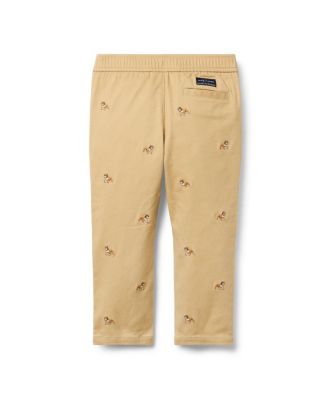 Boys' Embroidered Bulldog Twill Jogger - Baby, Little Kid, Big Kid