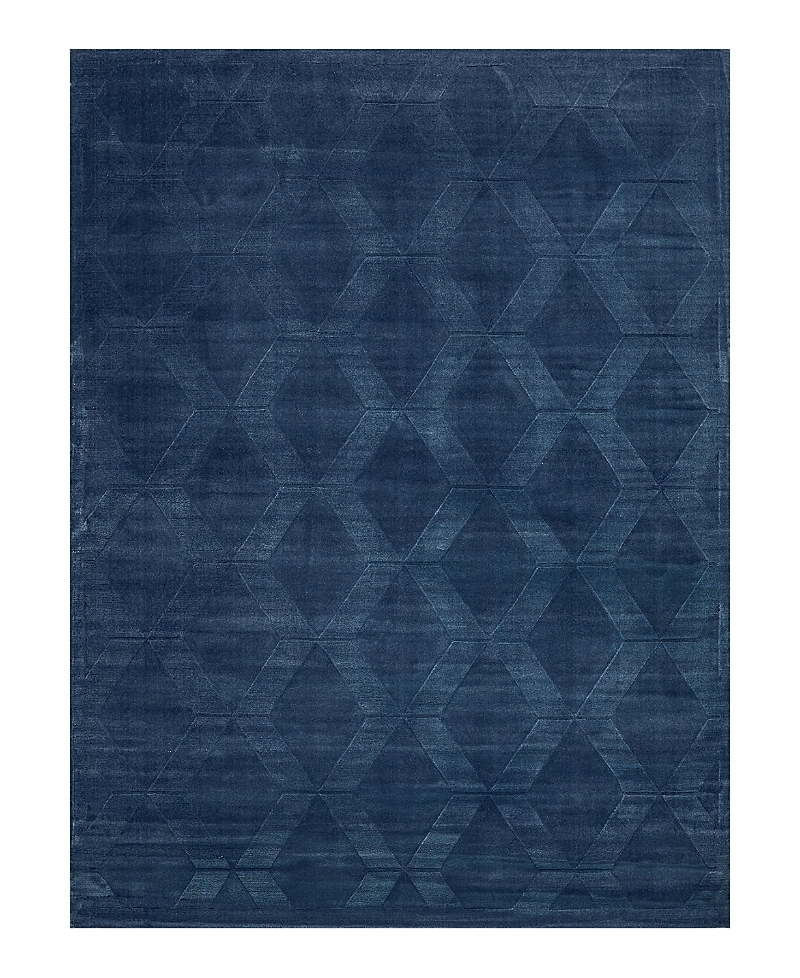 Exquisite Rugs Brunello Modern 6737 Area Rug 4'x6' In Blue