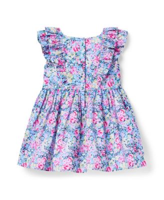  Girls' Floral Ruffle Dress - Baby, Little Kid, Big Kid