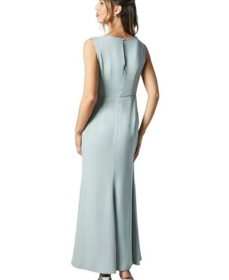 Petite Twist Cowl Neck Bridesmaid Dress