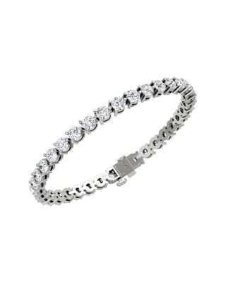  Tennis Bracelet, Large in 14K Gold, 8.5ctw Round Brilliant Lab Grown Diamonds, 6.5"