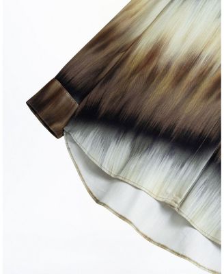 Tie-Dye Patterned Shirt