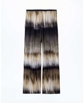 Tie-Dye Wide-Leg Pants