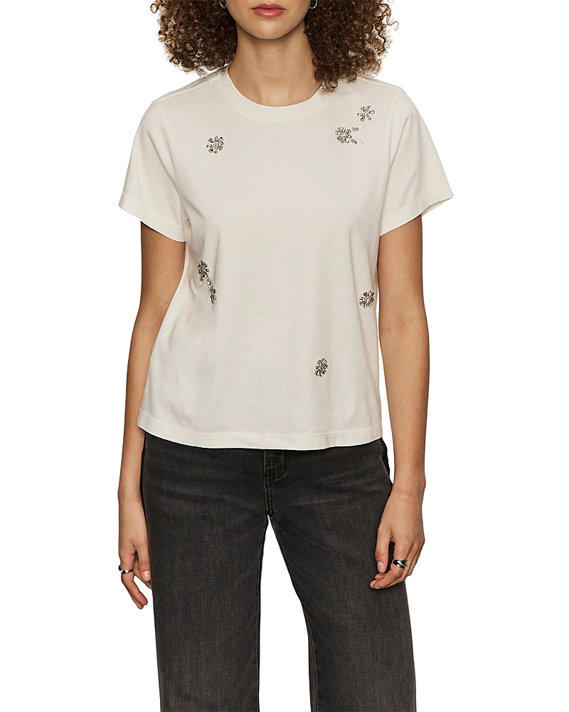 Sanctuary Embellished Tee In White