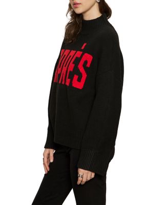 Apres Intarsia Graphic Sweater