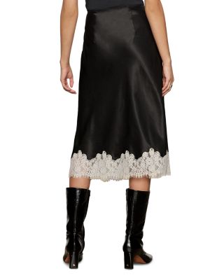 One Of A Kind Satin Skirt 