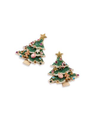 Oh Glitzmas Tree Earrings