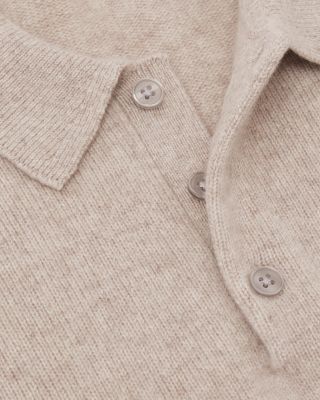 Cashmere Polo Sweater