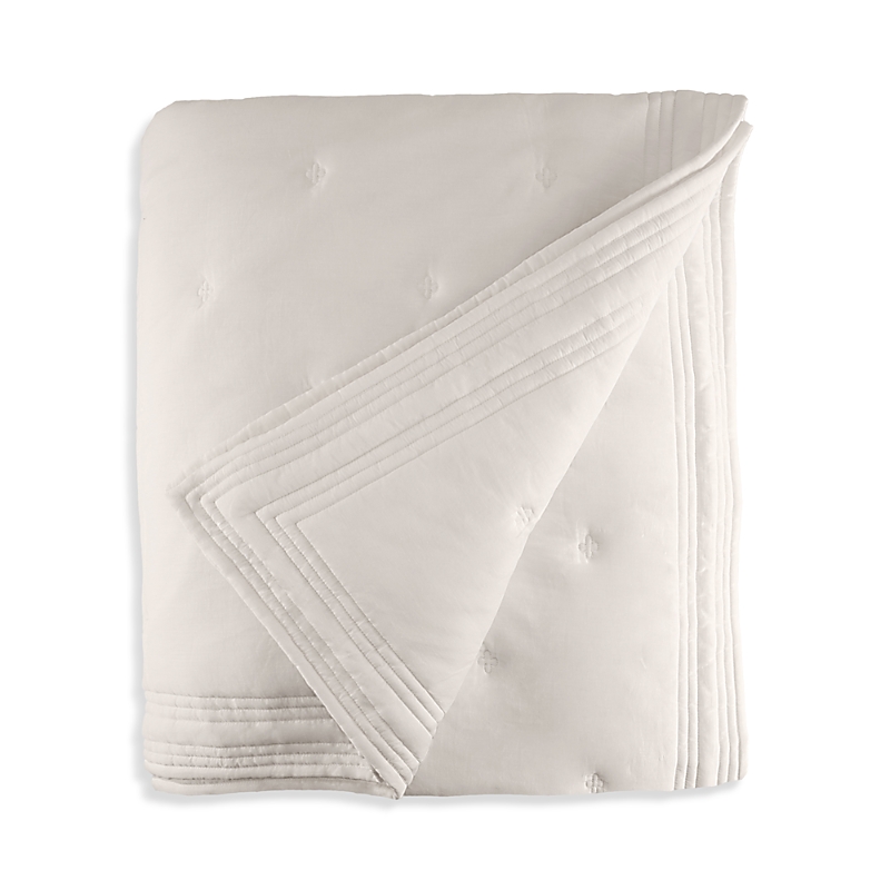 Michael Aram Tufted Quilt Coverlet, Queen In Neutral