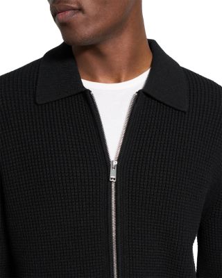 Gary Collar Relaxed Fit Full Zipper Sweater