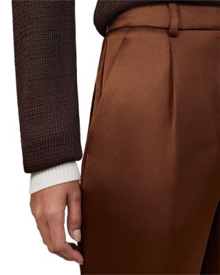 Celia Satin Tapered Trousers