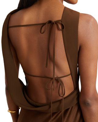 Alula Back Detail Midi Dress