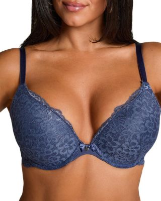 Hunkemoller Marine Padded Push-Up Underwired Bra