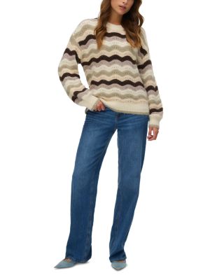 Vmdoja Long Sleeve O Neck Pullover Sweater