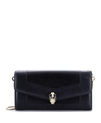  Long Serpenti Forever Wallet on Chain Leather