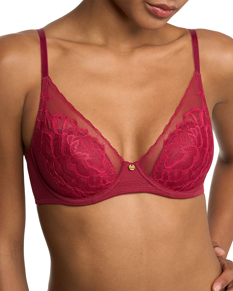 Natori Flora Contour Underwire Bra In Pink