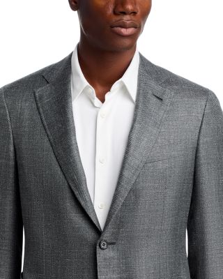 Kei Wool, Silk & Linen Twill Unstructured Trim Fit Sport Coat