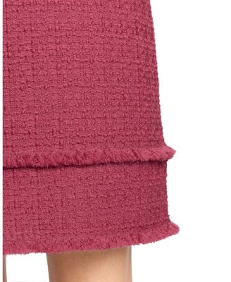 Aretha Sleeveless Shift Tweed Dress