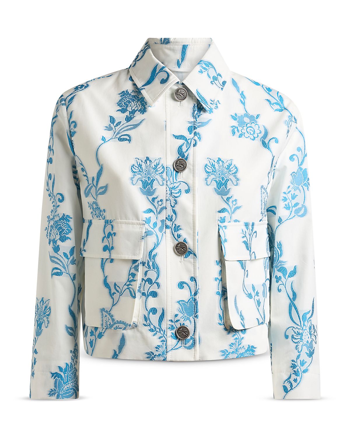 Etro Jacquard Cropped Jacket