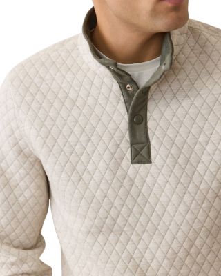Corbet Quilted Reversible Pullover