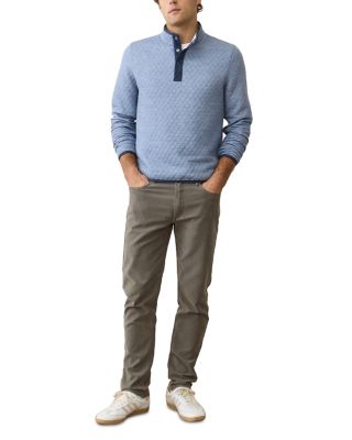 Corbet Quilted Reversible Pullover