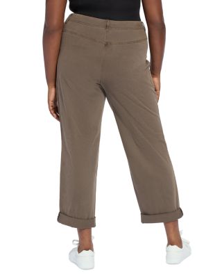 Penelope High Rise Curved Jeans in Antique Wash Green