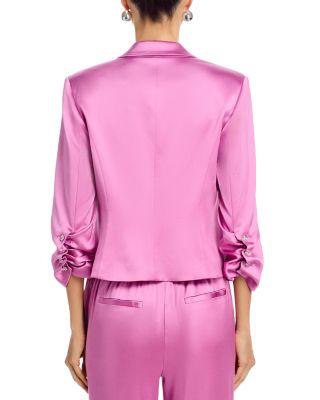 Textured Satin Jacket