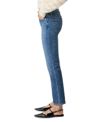 Cindy Straight Ankle Jeans in Freeride