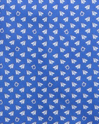 Silk Classic Gancini Paper Airplane Tie