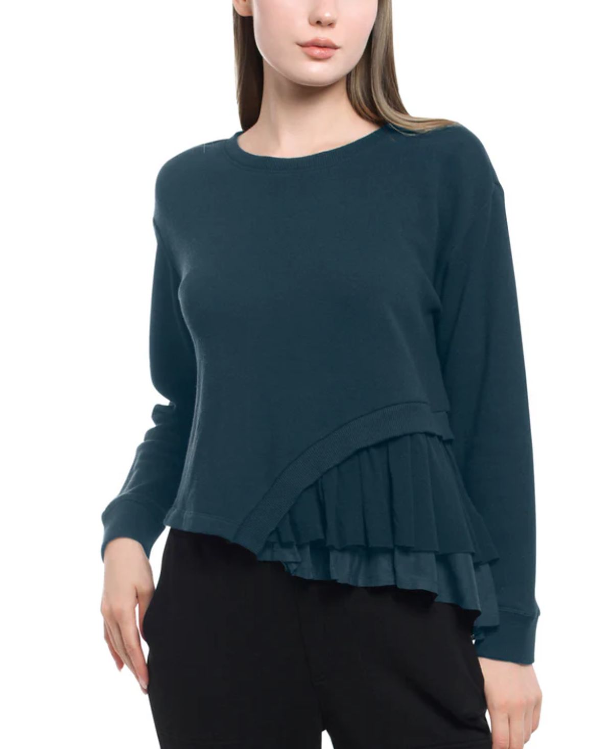 Wilt Clothing Mix Media Sweatshirt