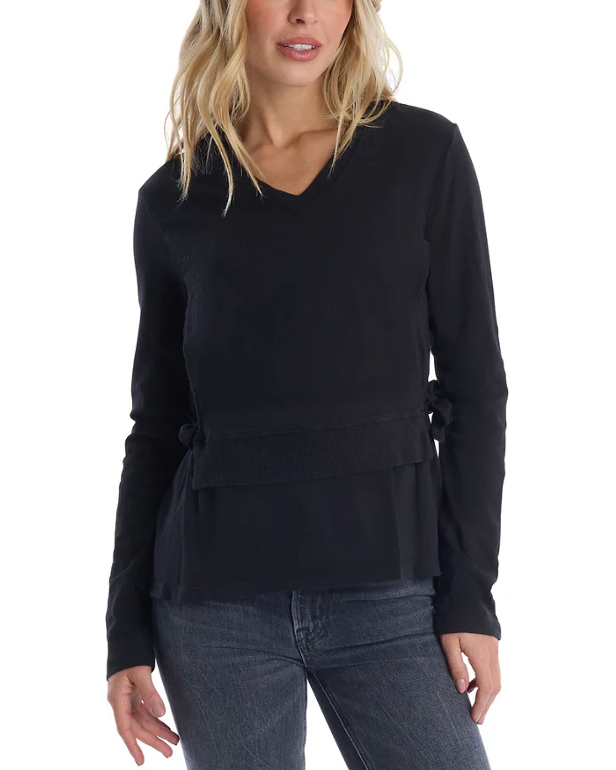 Wilt Clothing Mixed Media Double Layer Tee