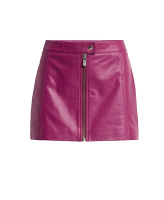  Jeremiah Upcycled Leather Skirt