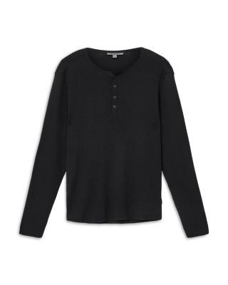 Javis Ribbed Long Sleeve Henley