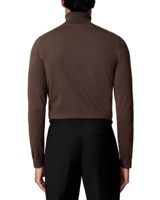 Caine Slim Fit Roll Neck Sweater