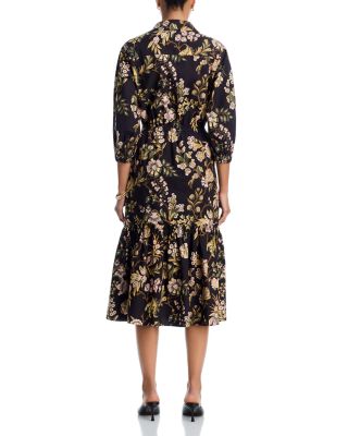 Hutton Floral Midi Dress