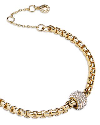 Pav&eacute; Rondelle Jonie Link Bracelet
