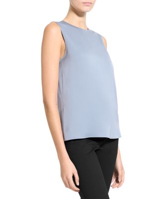 Silk Sleeveless Top