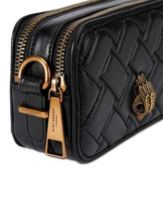 Kensington Small Quilted Leather Camera Bag