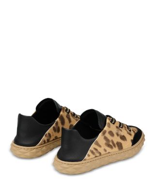 Women's Diamond Light Flex Calf Hair Sneakers