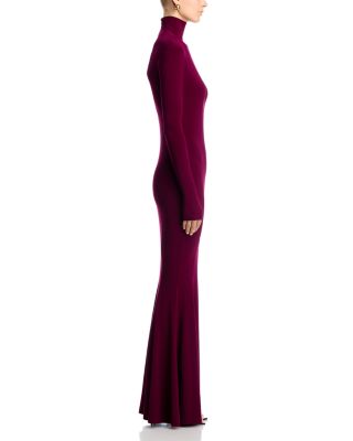 Long Sleeve Fishtail Gown