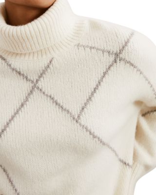 Cookie Pattern Knit Sweater