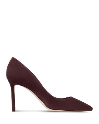 Women's Romy 85 Pointed-Toe Pumps