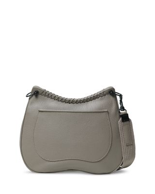 Medium Grained Leather Saddle Bag 