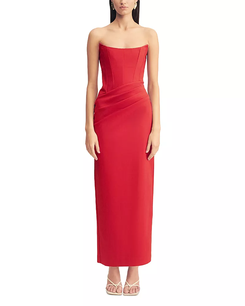 Shona Joy Lani Corset Maxi Dress
