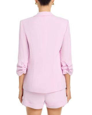 Khloe Ruched-Cuff Blazer